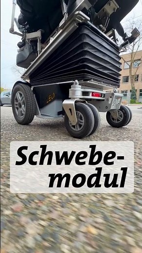 A wheelchair like a flying carpet 🪄 | Increased safety thanks to a hover module