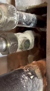 Repairing leaks on isolation valves! #howto #diy #asmr #asmrsounds #foryou #subscribe #shorts | plumber video