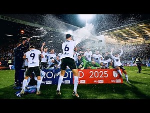 Full-time SCENES as Birmingham City are promoted back to the Championship 🎉💙