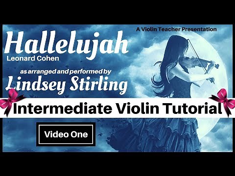 Learn Violin | Hallelujah by Leonard Cohen | arr. Lindsey Stirling, Pt 1