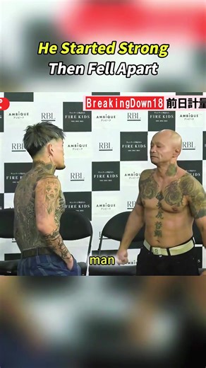 He Started Strong, Then Fell Apart.#boxing🥊 #ufc #mma #highlights #fight