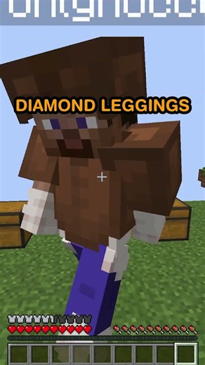 Take it or Leave It Challenge Gets Diamond Armor #minecraft #shorts