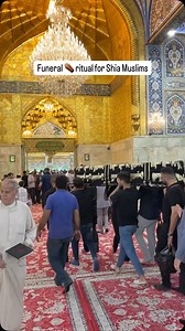 Different religions, different funeral rituals! 👇🏽 While visiting the Imam Hussein Mosque in Karbala, Iraq I was surprised to see people bringing a coffin into the mosque. Incredible ritual to bring the last respect to someone who just died. As part of the funeral they carry the casket around the mosque and walk nearby the Imam Hussein shrine as a last prayer. I was lucky to witness this and learn about this side of the Shia Muslim religion rituals here in Karbala, Iraq. ❤️🇮🇶 #islam #iraq #k