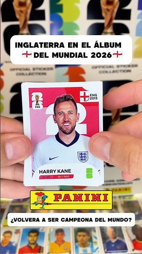 🏴󠁧󠁢󠁥󠁮󠁧󠁿 INGLATERRA EN EL ÁLBUM DEL MUNDIAL 2026 | PANINI