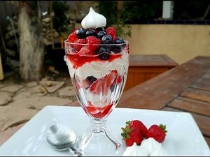 💖 Easy 4th Of July Dessert Recipes Ideas Mascarpone Cheese & Fresh Cream Parfait by Mommy Is A Chef