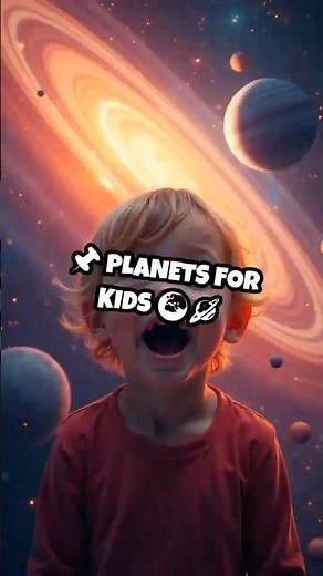 📌 Planets for Kids 🌍🪐 Fun Solar System Learning Video