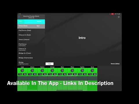 Stand And Proclaim (Benita Jones) Worship Backing Tracks App Preview