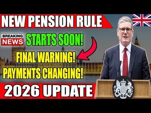 💷 Final Warning Department for Work and Pensions New Pension Rule Starts Soon!