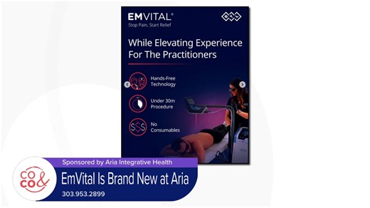 EmVital is the Newest Technology at Aria Integrative Health