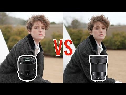Which X Mount Lens is Better? - Fujifilm 33mm f1.4 vs Sigma 30mm f1.4