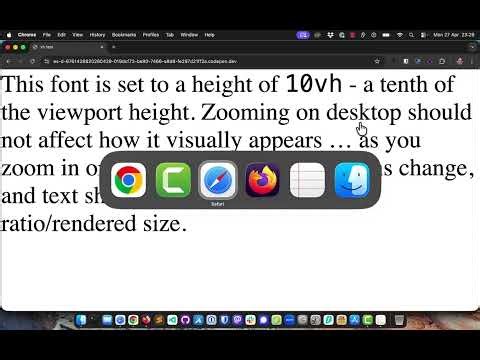 Safari macOS vh sizing bug (webkit bug 313495)