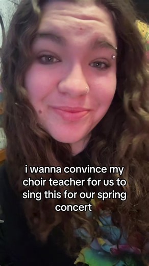 I did find a version on JW pepper so hopefully she says yes 😁 #musician #choir #choirkid #abba #fyp