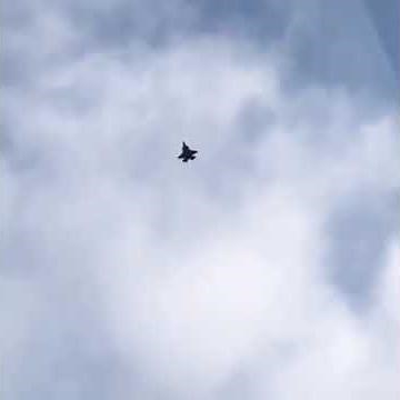 F-35 pedal turn (flat spin)