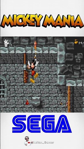 Mickey Mania: The Timeless Adventures of Mickey Mouse Mega Drive / Sega Genesis #retrogaming
