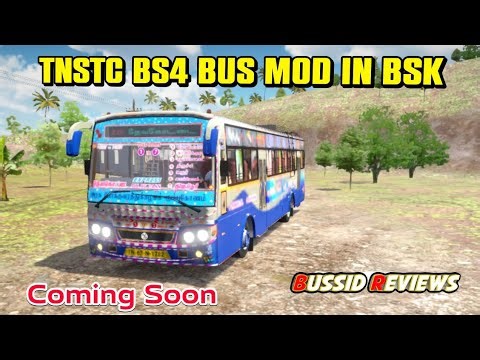 🎀🤩TNSTC😍BS4👑BUS MOD IN BUS SIMULATOR KERALA😍New Update😎