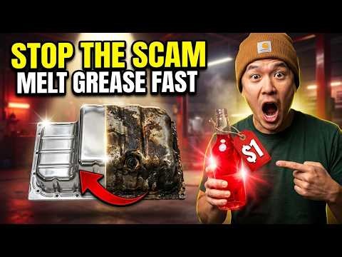 The One Dollar Secret to Melting Engine Grease Fast