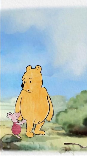 Don't Be Scared Piglet 📚 Storytime with Winnie The Pooh #shorts