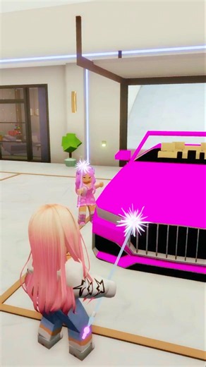 pink vs black with my sister 🩷🖤 #shorts #roblox