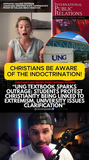 College Textbooks Caught Brainwashing Students About Christianity! #reel #reels #college #jesuslovesyou #holyspirit #christianity #christianliving | Jesse Speaks