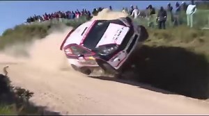 CRASH WRC 2 - Jari Ketomaa/ Kaj Lindstrom (Team OK) on SS14 Fafe/ Vodafone Rally de Portugal 2015 | WRC - FIA World Rally Championship