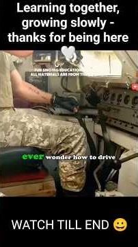 How a Military Tank Is Started — It's Not Like a Car at All 😳