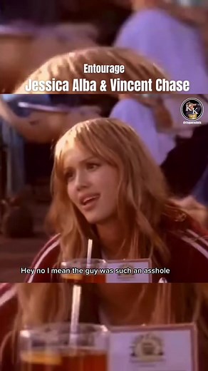 Entourage smoke. Kinda too young for era Era but she’s still looks great in this show #entourage #jessicaalba