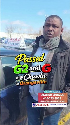 Witness the Success with Real Students: G and G2 driving tests success