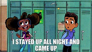 I stayed up all night and came up