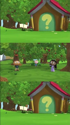 Whyatt, Princess Pea, and Pig playing catch ​⁠