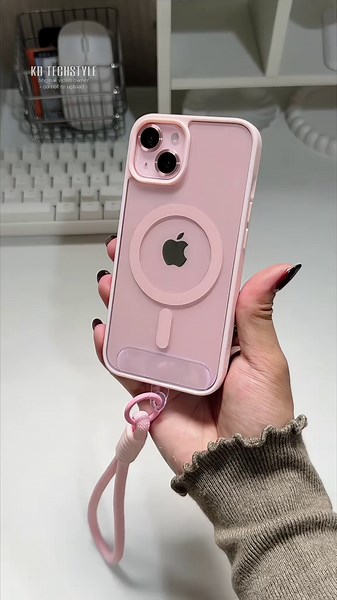 Clear MagSafe Case with Lanyard for iPhone