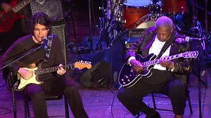 John Mayer and B.B. King jamming out at Guitar Center"s King of the Blues in 2006. Full video here: https://www.youtube.com/watch?v=f6dnI1WsFrA | BB King