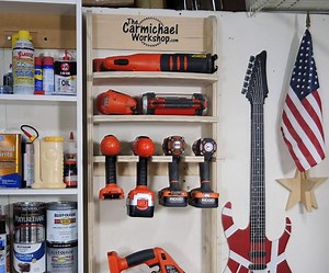 Cordless Tool Charging Station