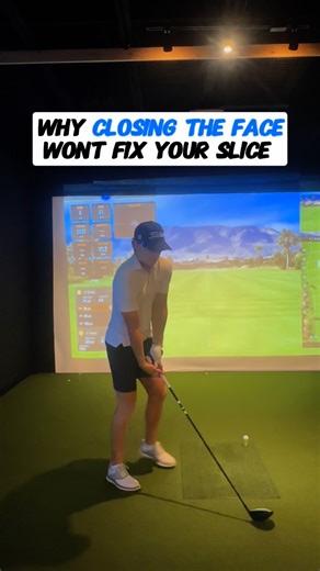 Grant lee on Instagram: "Stop shutting the club face at address to try and fix your slice, here’s how to properly square your face #golftips #golfdrills #golfhelp #golffix #golfswing"