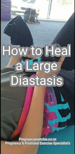 Diastasis Recti Exercises - Healing a Large Diastasis Postpartum, Join Birth2FitMum