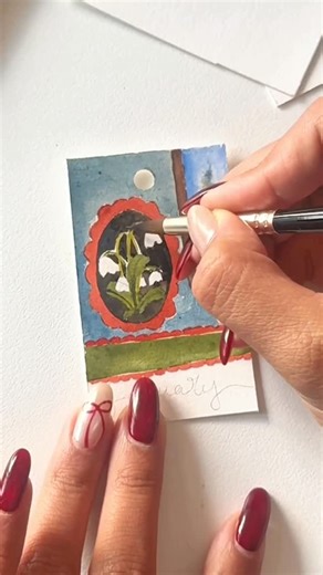 Nila on Instagram: "Lagi on going project melukis kalender mulai dari bulan January — dan bakal aku terusin ke tanggal-tanggal selanjutnya yaa 💕 Masih panjang perjalanannya, tapi seru banget ngikutin prosesnya 🎨 Untuk kuas barunya… stay tune ya! Nanti bakal aku update ke kalian kalau sudah ready buat dipesan 🥰 Bye for now — happy painting! 🌷🫶🏻#watercolor #watercolorpainting #catair #melukis #melukiscatair #watercolors #lukisbunga #tipsmelukispemula #tipsmelukis #watercolorflowers"