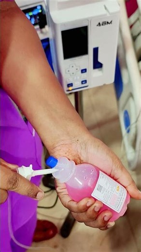 Injection Mix And IV Set Seting And IV Given 💉