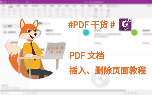 PDF插入、删除页面 | 两分钟快速学会如何在PDF文档中插入、删除页面