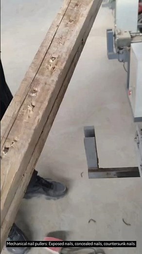 Mechanical nail pullers: Exposed nails, concealed nails, countersunk nails