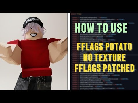 HOW TO USE FAST FLAG POTATO NO TEXTURE + PATCHED (2026) | ROBLOX