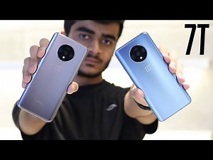 OnePlus 7T Unboxing: Glacier Blue vs Frosted Silver Color Comparison & Review!