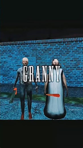 Granny But You Control Mind Size Challenge Game #granny #gaming #grannychallenge #shortvideo