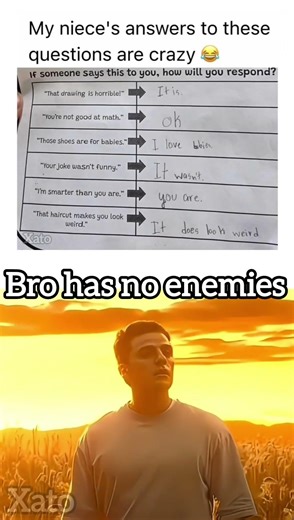 Bro has no Enemies