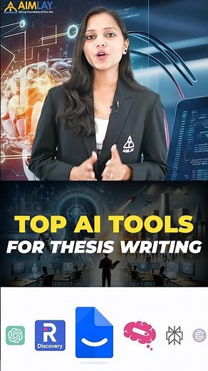 Thesis Writing AI Tools #phd #phdcourse #highereducation #phdadmission2025