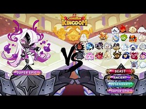 Venom Dough Cookie VS All Beast, Ancient, Legendary & Super Epic Cookies