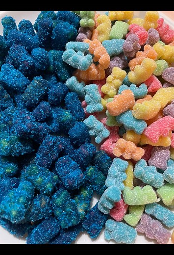 Gomitas azules: ¡nueva creación deliciosa!