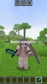 Minecraft Better player Animation Mod