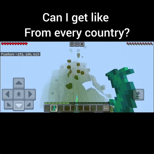 mobile mlg with twisted vine #minecraft#mlgmobile