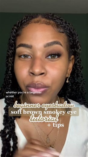 warm, soft brown smokey eye tutorial 🤎🍂 perfect for fall! i would love to do more of these, so let me know in the comments if there are any other tutorials you’d like to see! 💗 #lxvelex #makeuptutorial #blackgirlmakeup #smokeyeye #brownsmokeyeye #beginnermakeup #beginnereyeshadow #beginnermakeuptutorial #eyeshadowtutorial #fallmakeup #easyeyeshadow