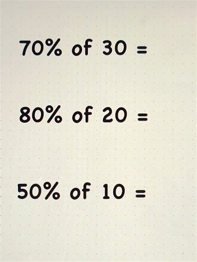 51K views · 442 reactions | Basic Percentage Hacks That You Need To Know! | Math Tricks Tutorial | Facebook