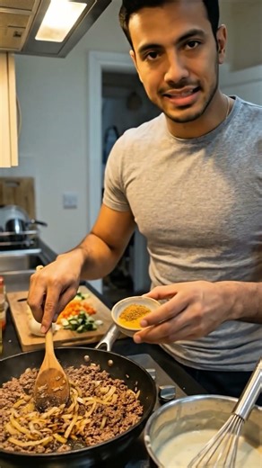 Béchamel Pasta in America 😅🍝